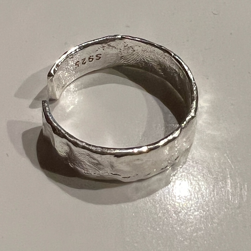 Sterling Silver’ .925 Adjustable Ring - image 1